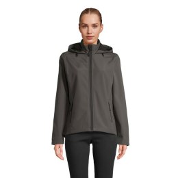 RACE WOMEN HOODED JACKET charcoal grey L