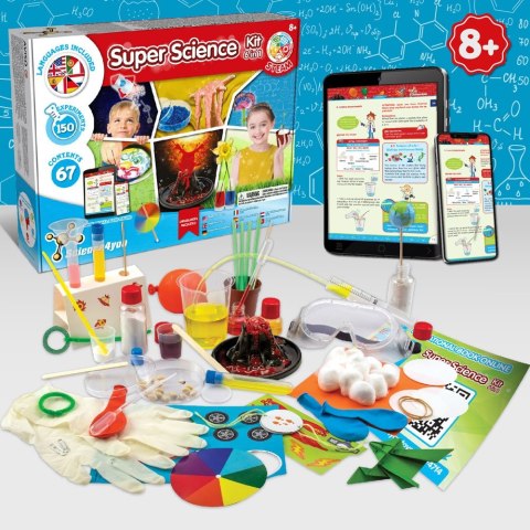6 in 1 Super Science Kit I. Gra edukacyjna dla dzieci