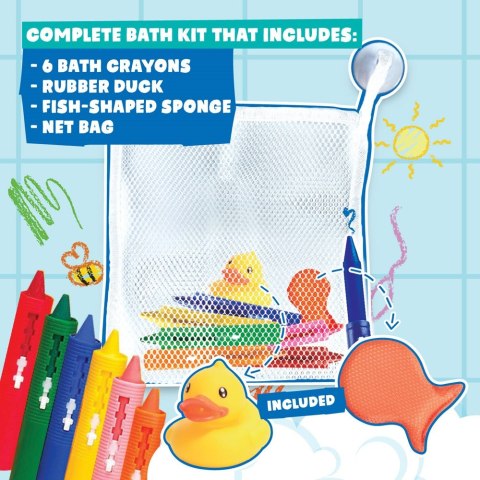 BATH CRAYONS. Zabawki edukacyjne dla dzieci
