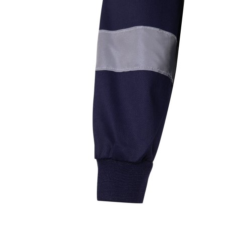 VL NEPTUNE. Dwukolorowa kurtka diagonalna (210 g/m²) z poliestru (80%) i bawełny (20%)
