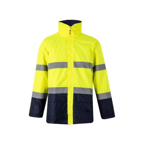 VL THEMIS. Dwukolorowa kurtka (190 g/m²) z poliestru (100%) z powłoką PU