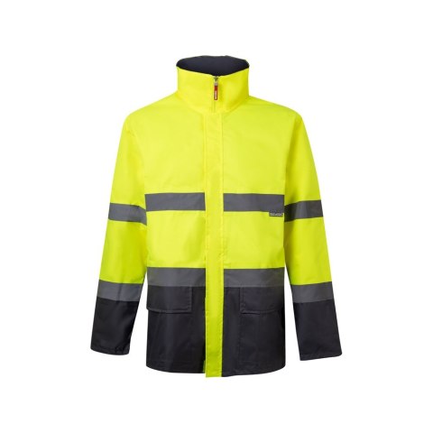 VL THEMIS. Dwukolorowa kurtka (190 g/m²) z poliestru (100%) z powłoką PU