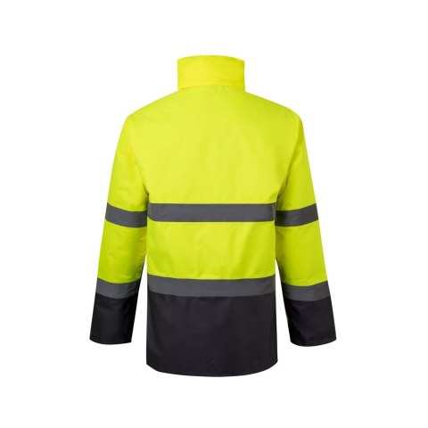 VL THEMIS. Dwukolorowa kurtka (190 g/m²) z poliestru (100%) z powłoką PU