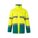 VL THEMIS. Dwukolorowa kurtka (190 g/m²) z poliestru (100%) z powłoką PU