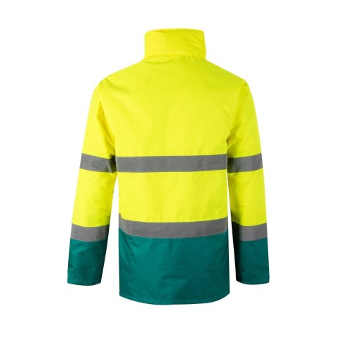 VL THEMIS. Dwukolorowa kurtka (190 g/m²) z poliestru (100%) z powłoką PU
