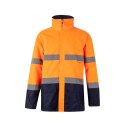 VL THEMIS. Dwukolorowa kurtka (190 g/m²) z poliestru (100%) z powłoką PU