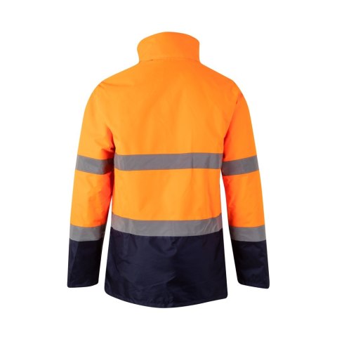 VL THEMIS. Dwukolorowa kurtka (190 g/m²) z poliestru (100%) z powłoką PU