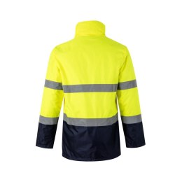 VL THEMIS LARGE. Dwukolorowa kurtka (190 g/m²) z poliestru (100%) z powłoką PU