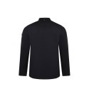 VL AGNI. Kurtka kucharska unisex (190 g/m²) z bawełny (35%) i poliestru z recyklingu (65%)