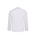 VL AGNI. Kurtka kucharska unisex (190 g/m²) z bawełny (35%) i poliestru z recyklingu (65%)