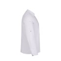 VL AGNI. Kurtka kucharska unisex (190 g/m²) z bawełny (35%) i poliestru z recyklingu (65%)