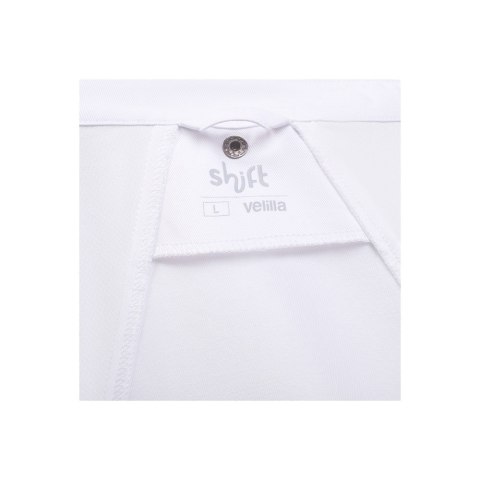 VL AGNI. Kurtka kucharska unisex (190 g/m²) z bawełny (35%) i poliestru z recyklingu (65%)