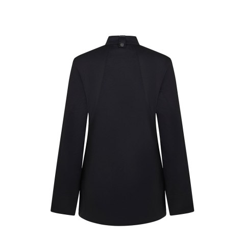 VL THOTH. Kobieca bluza kuchenna (190 g/m²) wykonana z bawełny (35%) i poliestru z recyklingu (65%)