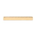 WESLEY 20. Linijka z drewna sosnowego o długości 20 cm
