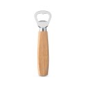 HOLZ. Otwieracz do butelek, metal i drewno