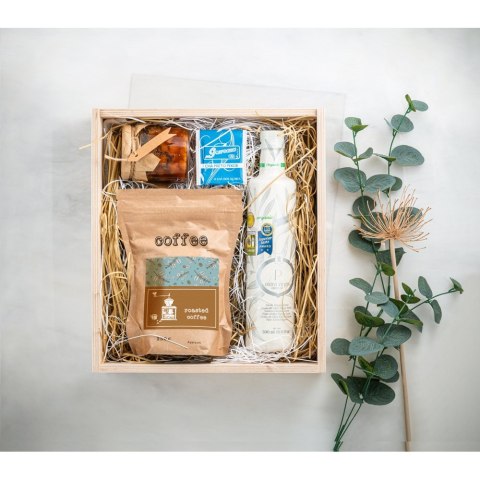BOXIE CLEAR L. Drewniane pudełko L
