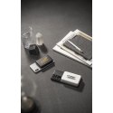 AMPERE. Magnetyczny power bank 5 000 mAh z superszybką ładowarką bezprzewodową 15 W wykonany w 100% z rABS
