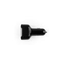 DIRAC. Adapter do zapalniczki z portem USB-A 18W i USB-C 20W wykonany w 100% z rABS