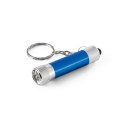 RE-LERGAN. Aluminiowy brelok do kluczy z recyklingu z 3-światłową latarką LED