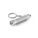 RE-LERGAN. Aluminiowy brelok do kluczy z recyklingu z 3-światłową latarką LED