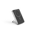 WARSHEL 10. Magnetyczny power bank 10 000 mAh z superszybką ładowarką bezprzewodową 15 W z recyklingowanego ABS (100% rABS) z po