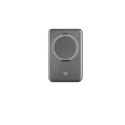 WARSHEL 10. Magnetyczny power bank 10 000 mAh z superszybką ładowarką bezprzewodową 15 W z recyklingowanego ABS (100% rABS) z po