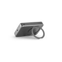 WARSHEL 10. Magnetyczny power bank 10 000 mAh z superszybką ładowarką bezprzewodową 15 W z recyklingowanego ABS (100% rABS) z po