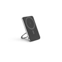 WARSHEL 5. Magnetyczny power bank 5'000 mAh z superszybką ładowarką bezprzewodową 15 W z recyklingowanego ABS (100% rABS) z pods