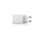 WEGENER. Zasilacz z portem USB-A 18W i USB-C 20W wykonany w 100% z rABS