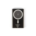 WRIGHT 10. Magnetyczny powerbank z superszybkim ładowaniem z recyklingowanego aluminium i recyklingowanego ABS o pojemności 10 0