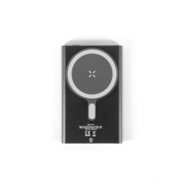 WRIGHT 5. Magnetyczny powerbank z superszybkim ładowaniem z recyklingowanego aluminium i recyklingowanego ABS o pojemności 5000