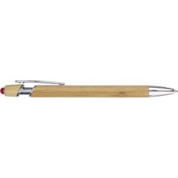Bambusowy długopis, touch pen