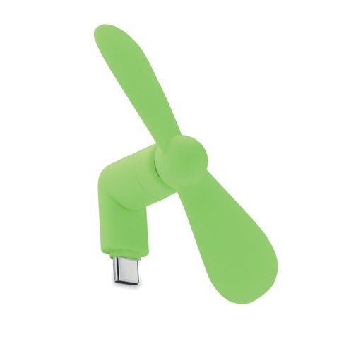 Przenośny wentylator USB limonk