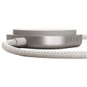 Zens Pro 2 kabel ładujący USB-C 2 w 1 o mocy 240 W biały