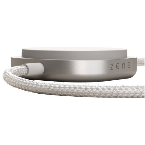 Zens Pro 2 kabel ładujący USB-C 2 w 1 o mocy 240 W biały