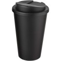Brite-Americano® POP 350 ml termoizolowany kubek z pokrywką zabezpieczającą przed rozlaniem czarny