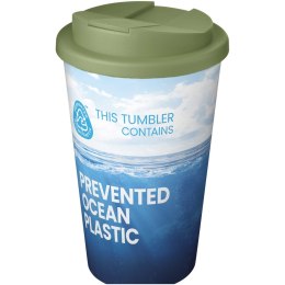 Brite-Americano® POP 350 ml termoizolowany kubek z pokrywką zabezpieczającą przed rozlaniem melanż zielony