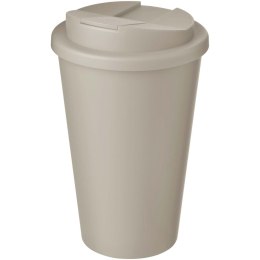 Kubek Americano® POP 350 ml termoizolowany, z pokrywką zabezpieczającą przed rozlaniem piaskowiec