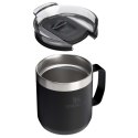 Kubek kempingowy Stanley Everyday 350 ml ze stali nierdzewnej czarny