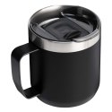 Kubek kempingowy Stanley Everyday 350 ml ze stali nierdzewnej czarny