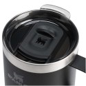 Kubek kempingowy Stanley Everyday 350 ml ze stali nierdzewnej czarny