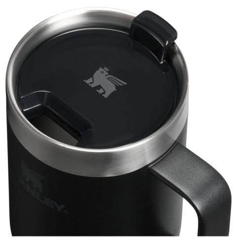 Kubek termiczny Stanley Everyday Suburban 473 ml wykonany z recyklingowanej stali nierdzewnej czarny