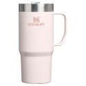 Kubek termiczny Stanley Everyday Suburban 473 ml wykonany z recyklingowanej stali nierdzewnej jasny różowy