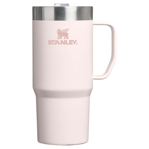Kubek termiczny Stanley Everyday Suburban 473 ml wykonany z recyklingowanej stali nierdzewnej jasny różowy
