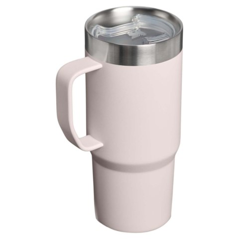 Kubek termiczny Stanley Everyday Suburban 473 ml wykonany z recyklingowanej stali nierdzewnej jasny różowy