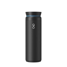 Ocean Bottle Peak Brew 590 ml kubek z recyklingowanej stali nierdzewnej czarny obsydianowy