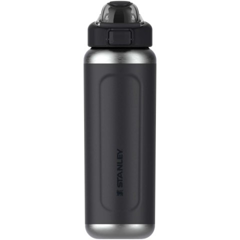 Termoizolowany bidon na wodę Stanley Classic Wellspring 710 ml wykonany z recyklingowanej stali nierdzewnej czarny