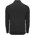 Epiro bluza unisex z długim rękawem i zamkiem błyskawicznym 1/4 200 g/m² czarny