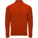 Epiro bluza unisex z długim rękawem i zamkiem błyskawicznym 1/4 200 g/m² czerwony