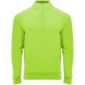 Epiro bluza unisex z długim rękawem i zamkiem błyskawicznym 1/4 200 g/m² fluorescencyjna zieleń